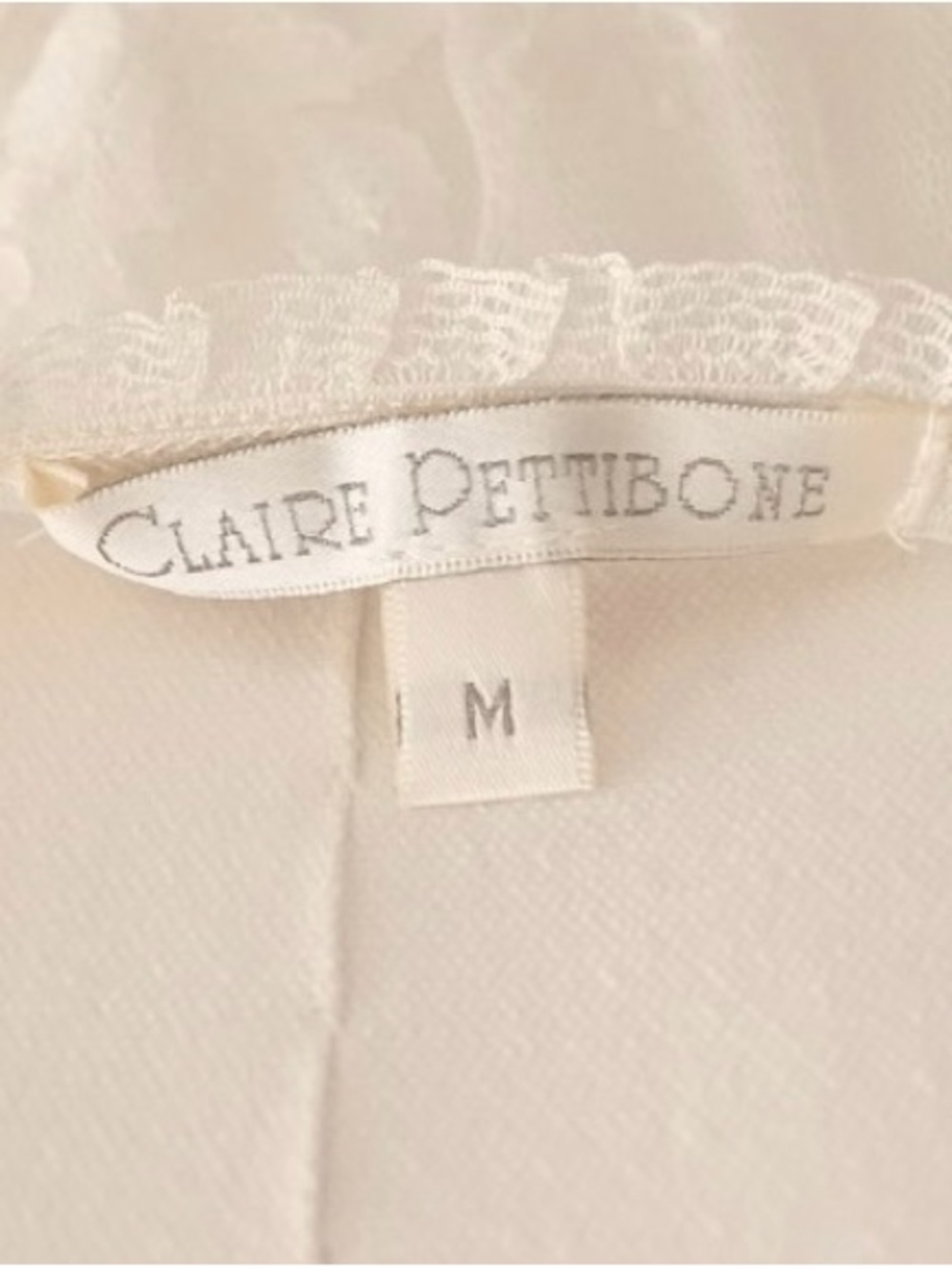 Claire Pettibone Coquette Silk Lace Camisole Vintage 90s M - Picture 8 of 10